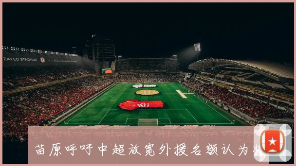 苗原呼吁中超放宽外援名额认为将大幅提升联赛竞争力与水平